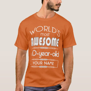 60th Flammar bäst sagolikt för födelsedagvärld T Shirt