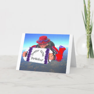 60th födelsedag för lycklig kort