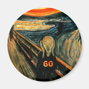 60th Födelsedag Magnet