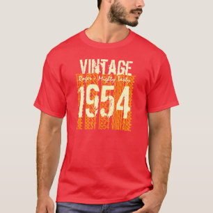 60th Födelsedaggåvavintage 1954 mycket smakliga Tee