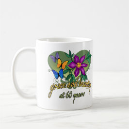 60th födelsedaggåvor för roligt kaffemugg