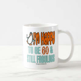 60th födelsedaggåvor för roligt kaffemugg
