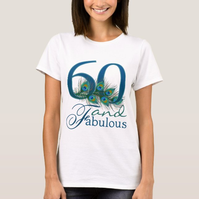 60th Födelsedagskjortor Tee (Framsida)