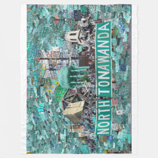 60x40 Fleece Blanket - Streets of NT
