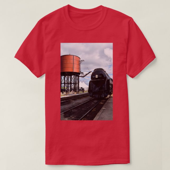 611 Norfolk- och Western ångmotor T Shirt (Design framsida)
