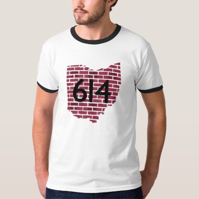 614 Ohio Tee Shirt (Framsida)