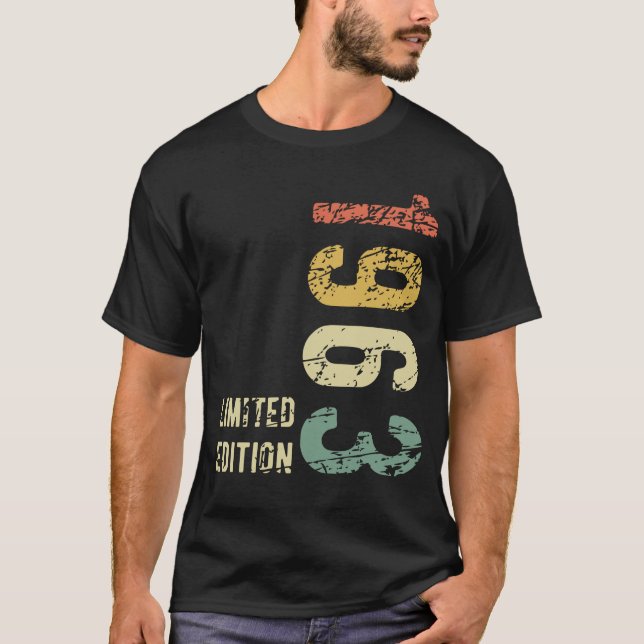 61:a födelsedag 1963 Begränsad utgåva 61 år T Shirt (Framsida)