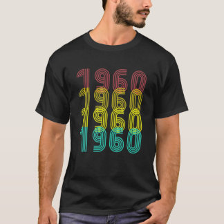 61:a födelsedagsgåvor 1960 61 år gamla Manar Kvinn T Shirt