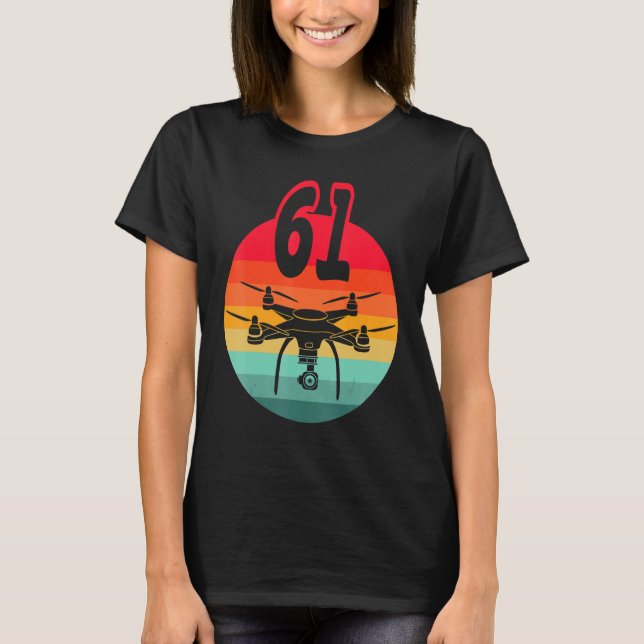 61:a födelsedagstorgen: återställ fjärrstyrda enhe t shirt (Framsida)