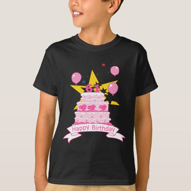 61 Ålderskaka T-shirt (Framsida)