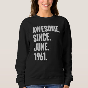 61 år gammal 61:a födelsedagen Fantastisk sedan ju T Shirt