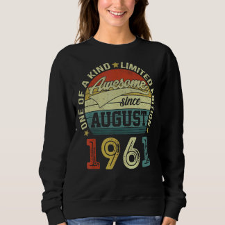 61 år gammal födelsedag Fantastisk sedan augusti 1 T Shirt