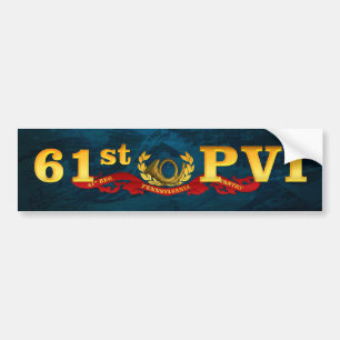 61st PVI-blåttbildekal Bildekal