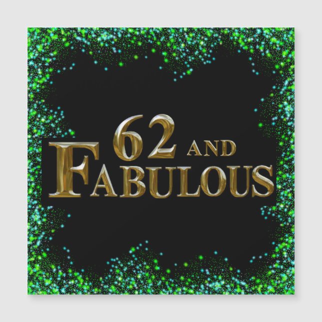 62:a födelsedagen (Framsida)