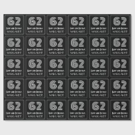 62:a födelsedagen: Art Deco Inspired Titta "62" w/ Presentpapper