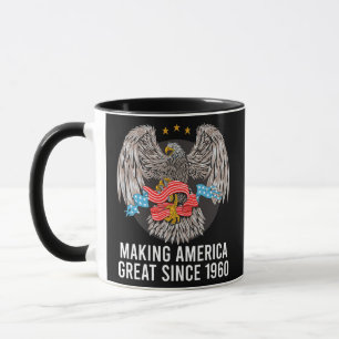 62:a födelsedagen Skapar Amerika Underbart sedan 1 Mugg