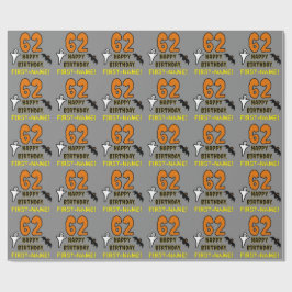 62:a födelsedagen: Spooky Halloween Theme, eget na Presentpapper