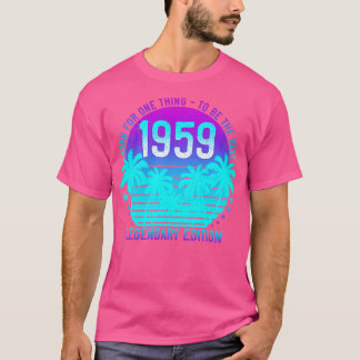 62 år gammal 62:a födelsedagen 1959 Vintage Aestes T Shirt