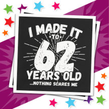 62 år gammalt sarkastiskt minne funny 62:a födelse