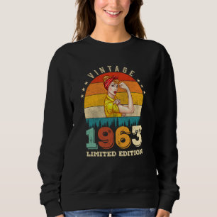 62-årig dag 1963 Vintage 62:a födelsedagen Kvinnor T Shirt