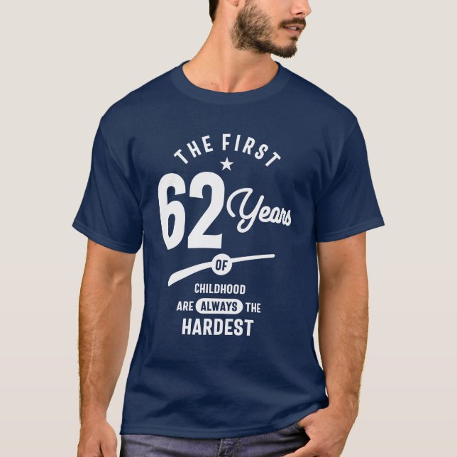 62 års gammal gåva | 62:a födelsedagstäcken t shirt (Framsida)