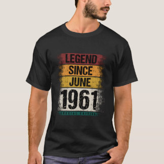 62 Född i juni 1961 62:e Dekorationen T Shirt
