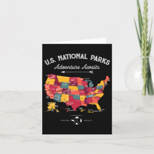 62 National Parker Karta presenterar Vintage Campi Kort