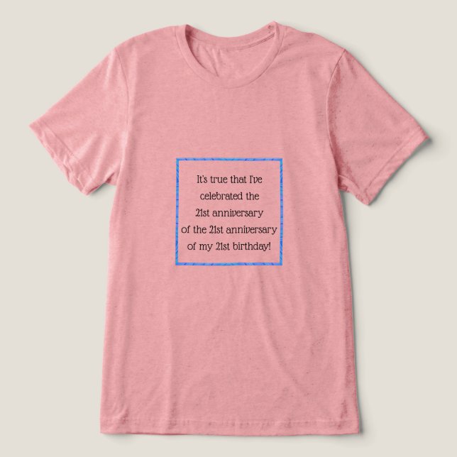63 år eller äldre t shirt (Design Framsida)