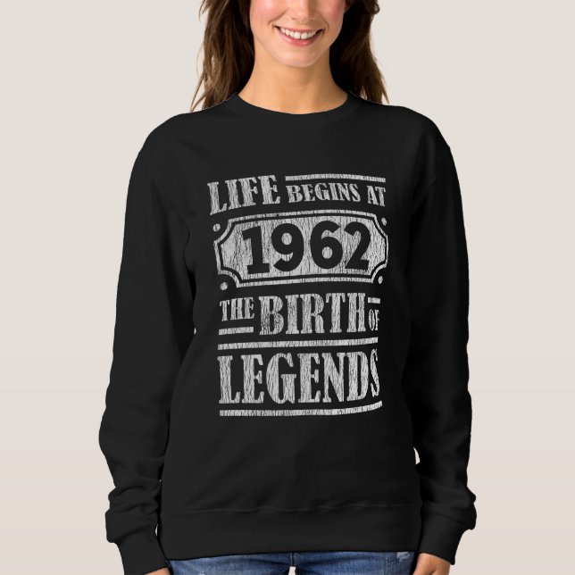 63 år gammal 1962 Födelseort: Legend 63:e födelsed T Shirt (Framsida)