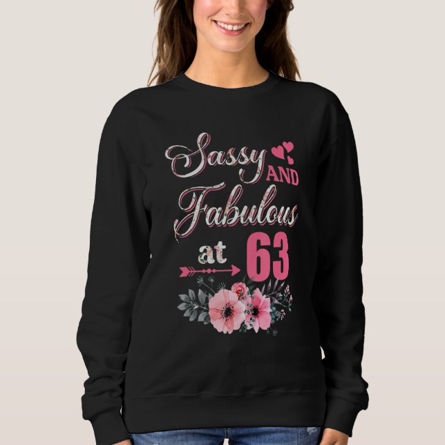63 Kassi och tvättgods, 63: e Blommigten lax T Shirt (Framsida)