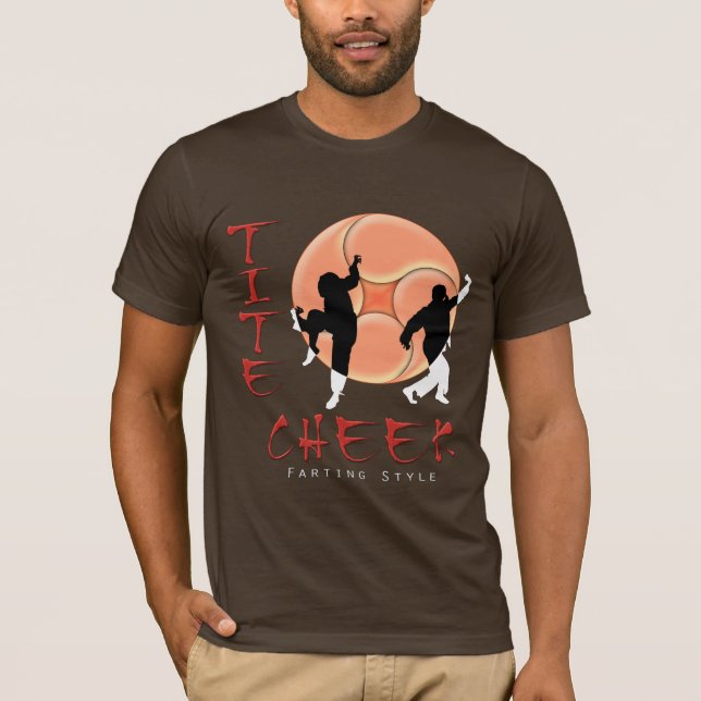 [63] Tight Cheek: Farting Stil Tee (Framsida)