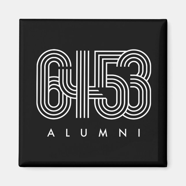 6453 ALUMNI Magnet (Framsidan)
