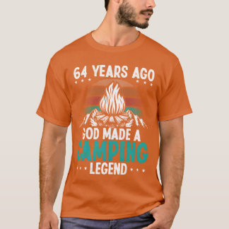64-årig campinglegend Scout 64-födelsedagscamper T Shirt