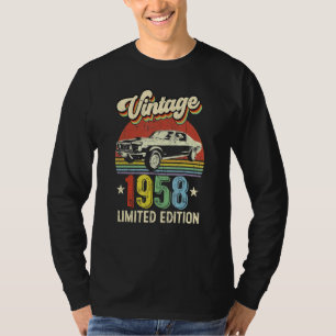 64 års gammal Vintage 1958 64:e födelsedagen T Shirt