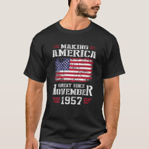 64:e födelsedagsgåvan Skapar Amerika Underbart sed T Shirt