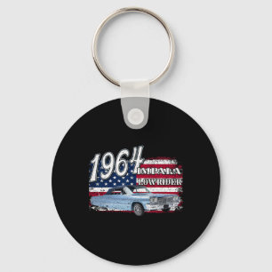 64 Impala Lowrider Ss 4:e juli Amerika Nyckelring