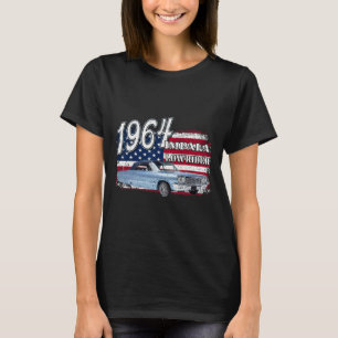 64 Impala Lowrider Ss 4:e juli Amerika T Shirt