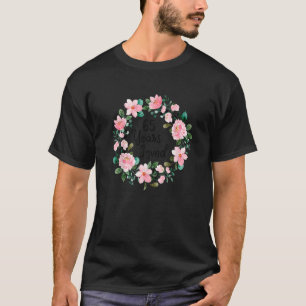 65 år älskade Manar Kvinnor 65 år gammal Blommigt T Shirt