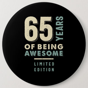 65 år av Fantastisk - 65ens födelsedag Knapp