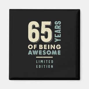 65 år av Fantastisk - 65ens födelsedag Magnet