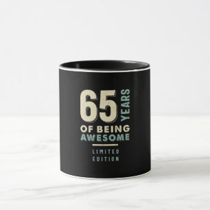 65 år av Fantastisk - 65ens födelsedag Mugg