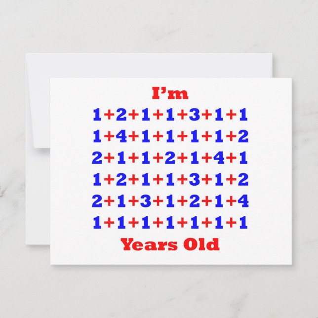 65 år gammal! kort (Framsida)