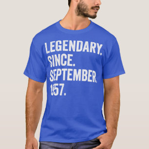 65 år gammal sjukdom sedan september 1957 65e B T Shirt