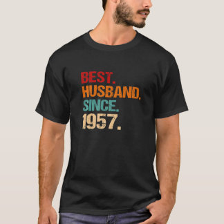 65-års bröllopsdag Bästa make sedan 1957 F T Shirt