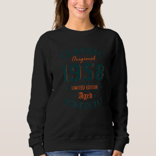 65 ÅRS Gammal Klassisk 1958 Manar Kvinnor 65e föde T Shirt