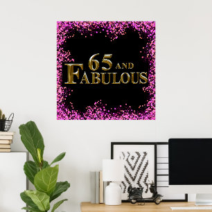 65-årsdag poster
