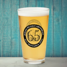 65-årsfirande Glas