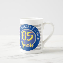 65-årsjubileum benporslin mugg