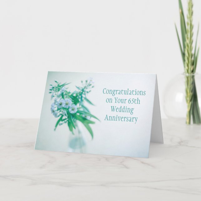 65-årsjubileumskort kort (Framsida)