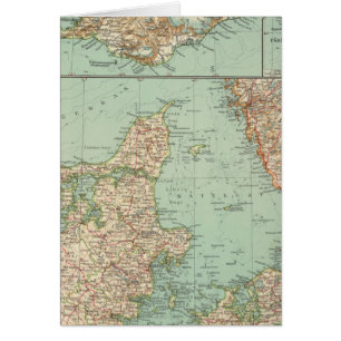 65 Danmark, Island Hälsningskort